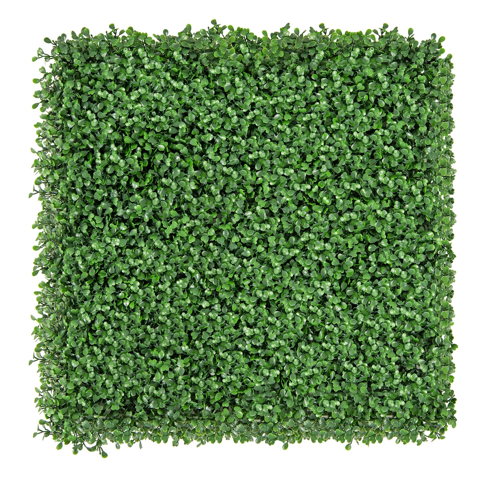 12 Artificial Boxwood Wall Panels, 20 x 20 Inch, Green Decorative Fencing & Flooring Green at Gallery Canada