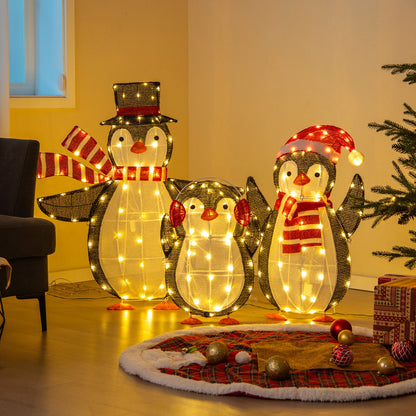 Penguin Christmas Decorations, 194 LED Lights, Zip Ties Christmas Decor & Accessories at Gallery Canada
