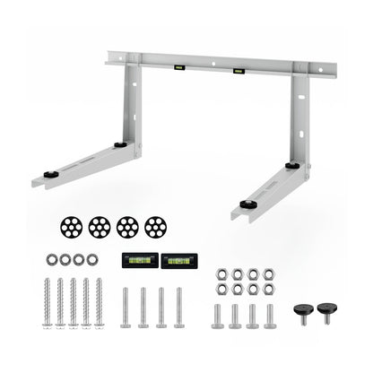 Mini Split Wall Mounting Bracket for 12000-24000 BTU Universal Ductless AC, Silver Mini Split Air Conditioners at Gallery Canada