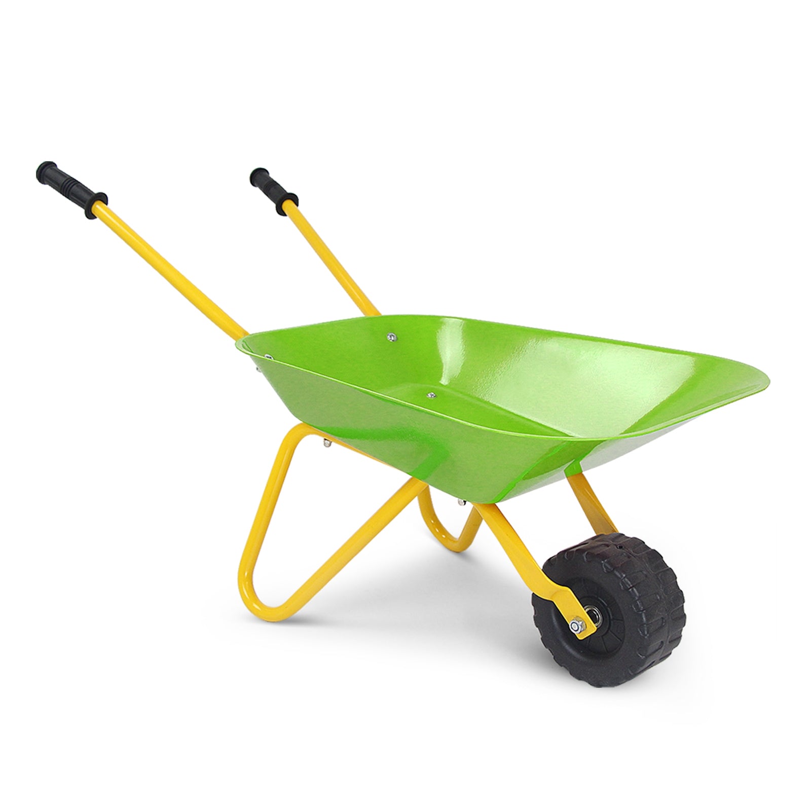 Kids Metal Wheelbarrow, Outdoor Garden Backyard Play Toy, Light Green Sandboxes at Gallery Canada