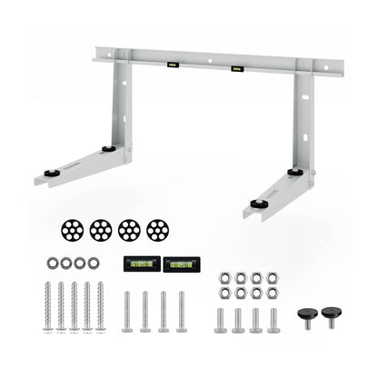 Mini Split Wall Mount Bracket, 6000-12000 BTU, Silver Mini Split Air Conditioners Silver at Gallery Canada