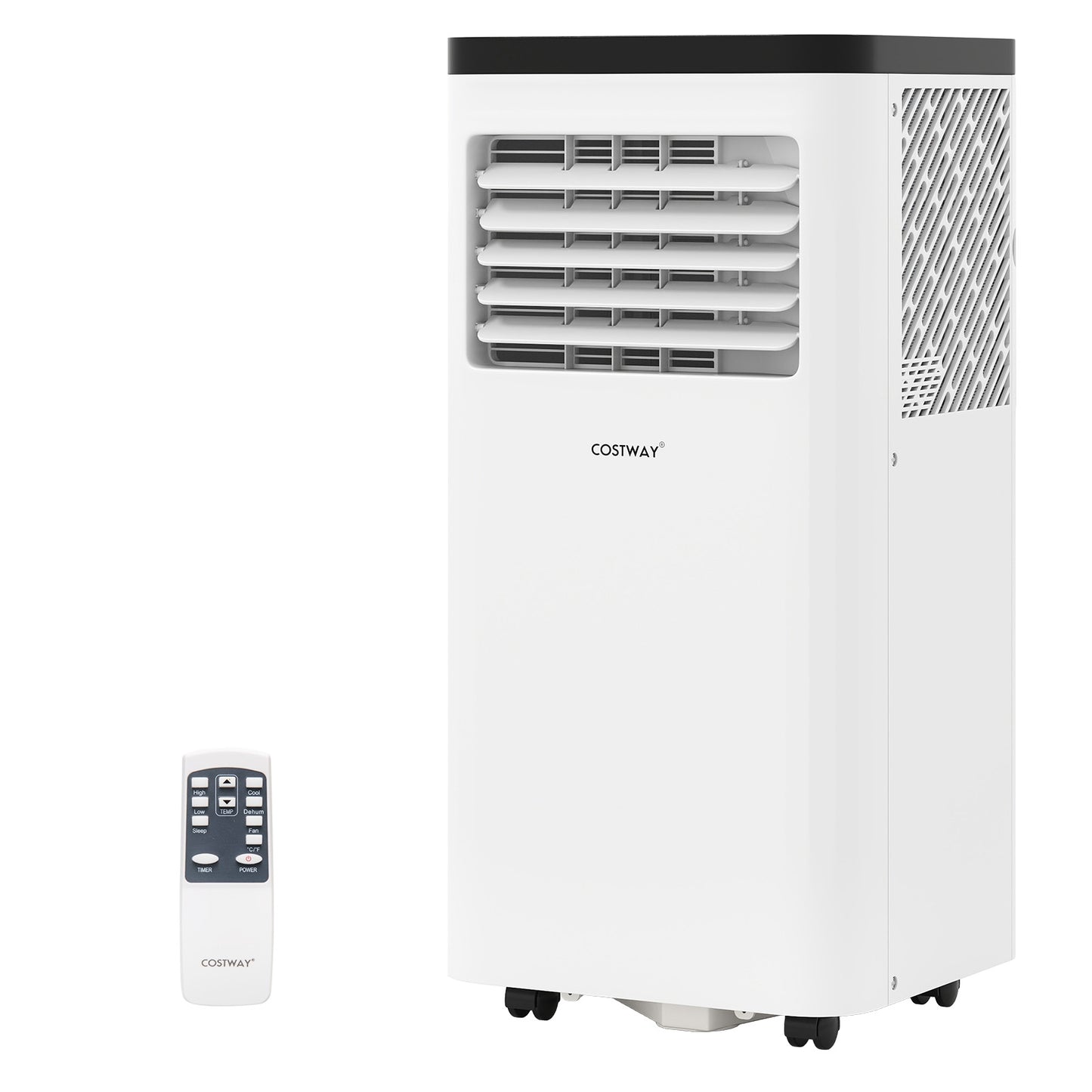 10000 BTU Portable Air Conditioner 3 in 1 Floor AC Unit, White Portable Air Conditioners at Gallery Canada