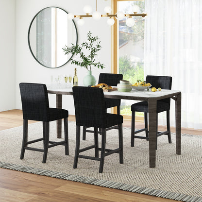 Counter Height Bar Stools, Set of 2, Gray Bar Stools at Gallery Canada