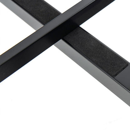 Full Size Platform Bed with Headboard and Metal Frame-Full Size, Black Simple Bed Frame at Gallery Canada