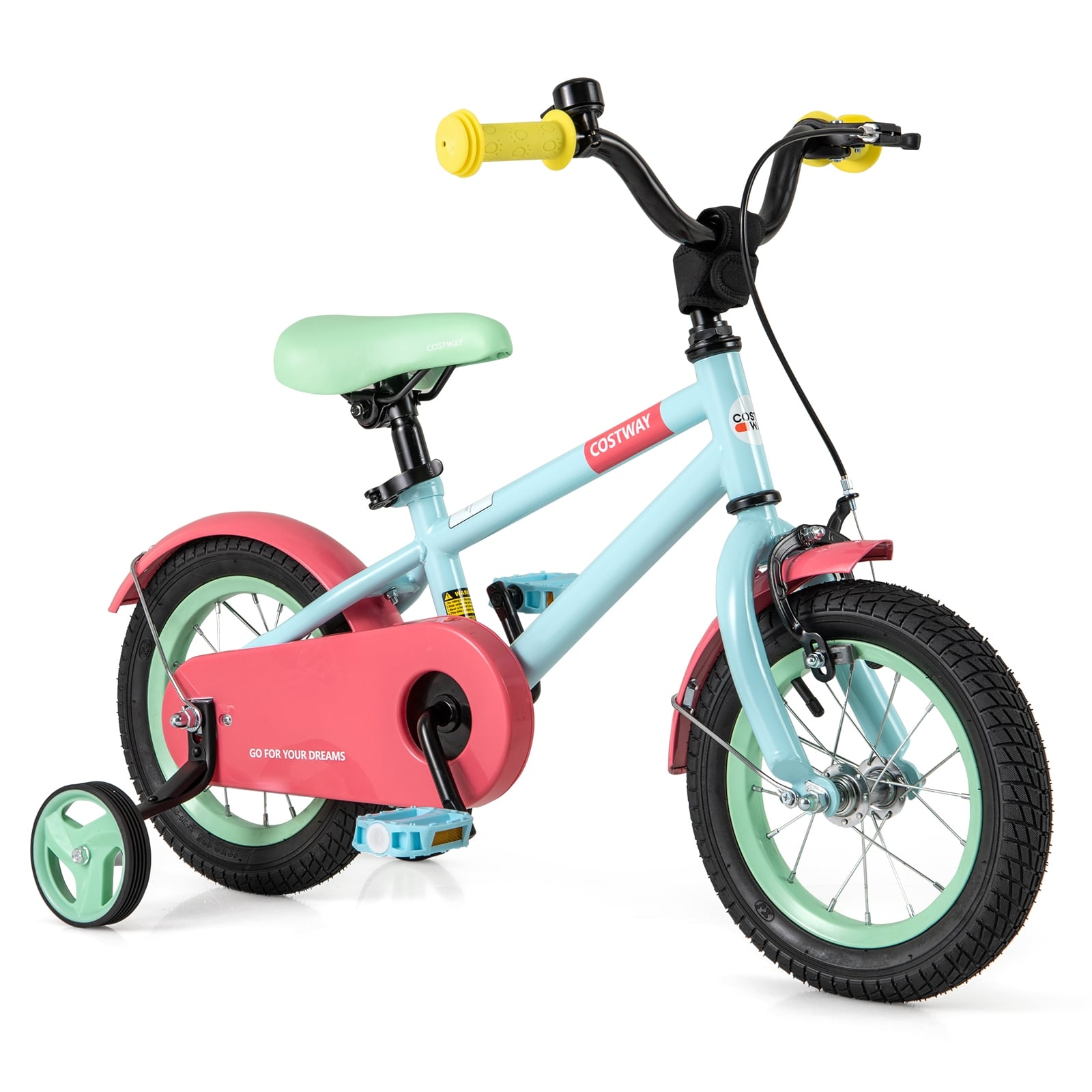 Kids Bike, Adjustable Handlebar And Saddle, 12 Inches, Blue Kids Bike Blue at Gallery Canada