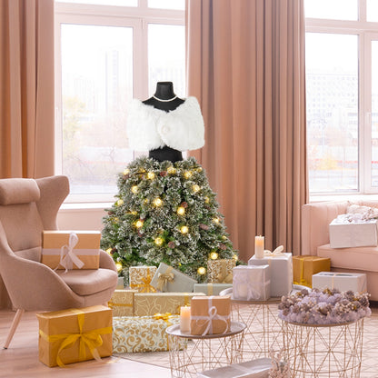 5 FT Pre-lit Artificial Christmas Tree, 465 Branch Tips, Green Christmas Tree at Gallery Canada