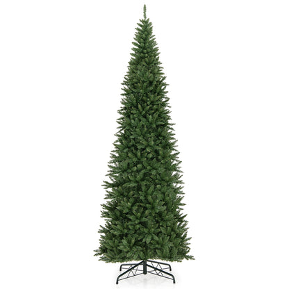 12 Ft Artificial Christmas Tree, 800 Warm White LED Lights, Green Christmas Tree Green at Gallery Canada