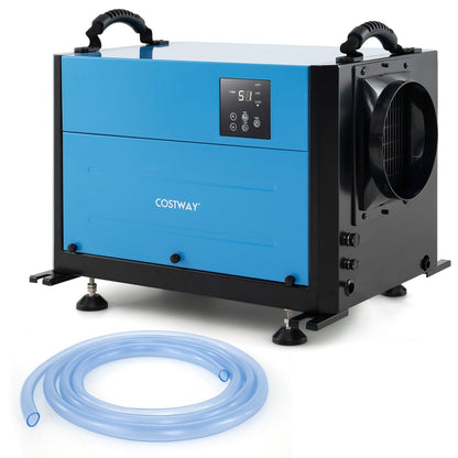 124 Pint Crawl Space Dehumidifier, 3 Modes, 24H Timer, Blue Dehumidifiers at Gallery Canada