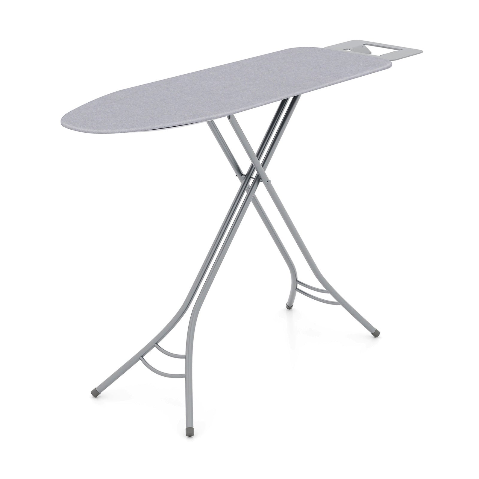 Foldable Ironing Board with Iron Rest and Adjustable Height, Gray Dryers Gray at Gallery Canada
