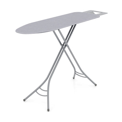 Foldable Ironing Board with Iron Rest and Adjustable Height, Gray Dryers Gray at Gallery Canada