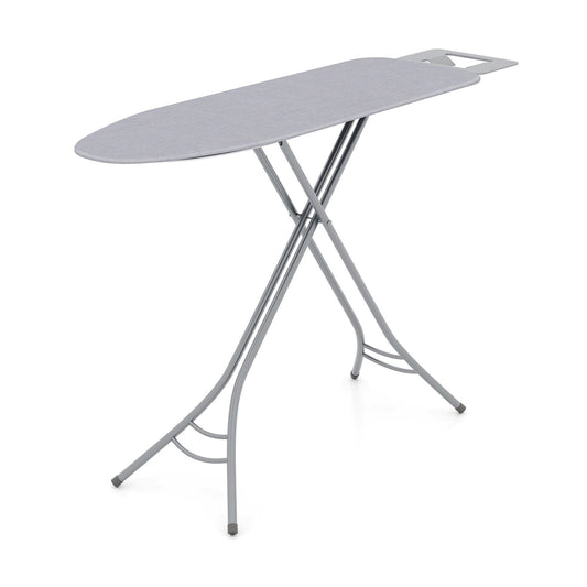 Foldable Ironing Board With Iron Rest, Adjustable Height, Gray Dryers Gray at Gallery Canada