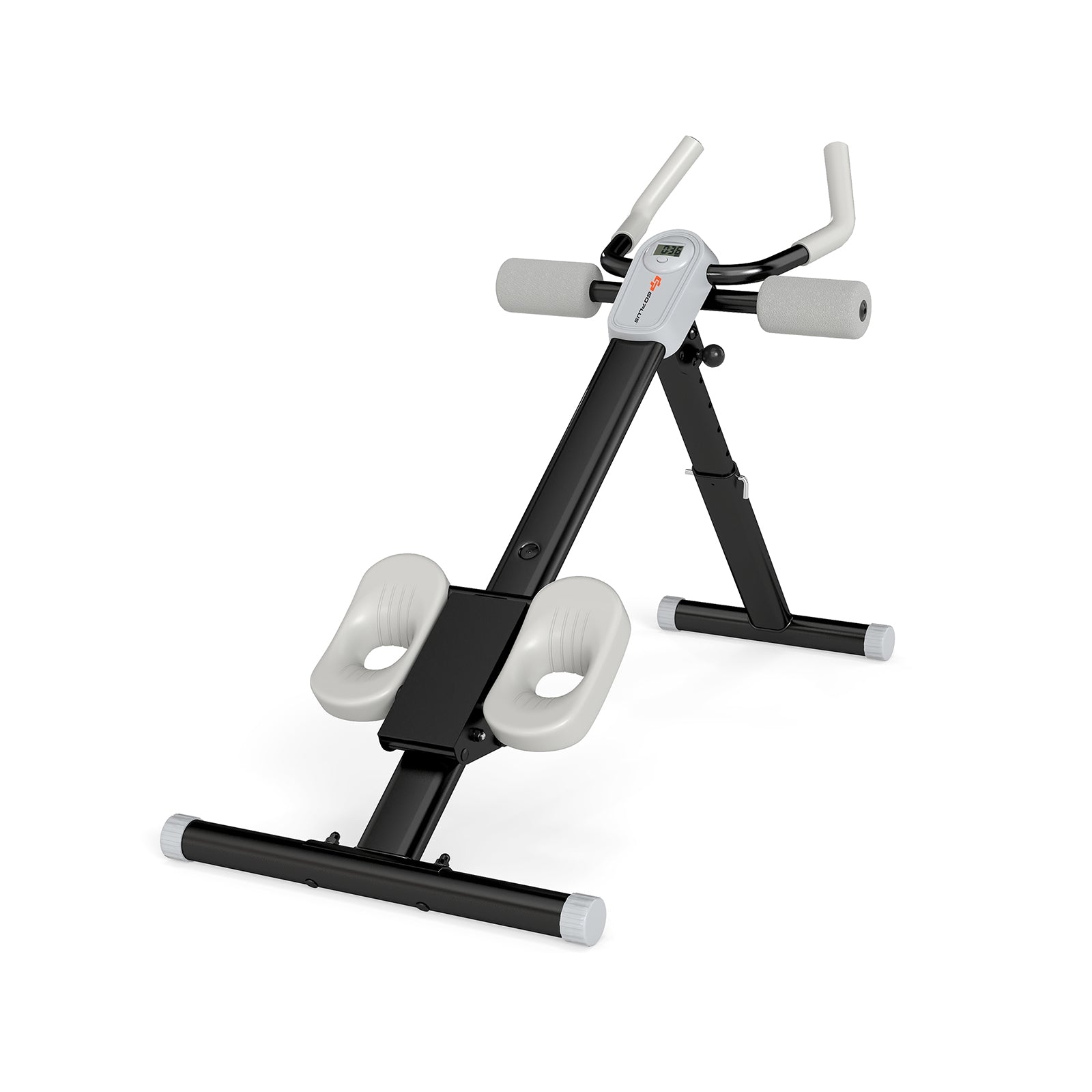 Adjustable Abdominal Trainer, Foldable Ab Cruncher, Black Rowing Machines at Gallery Canada
