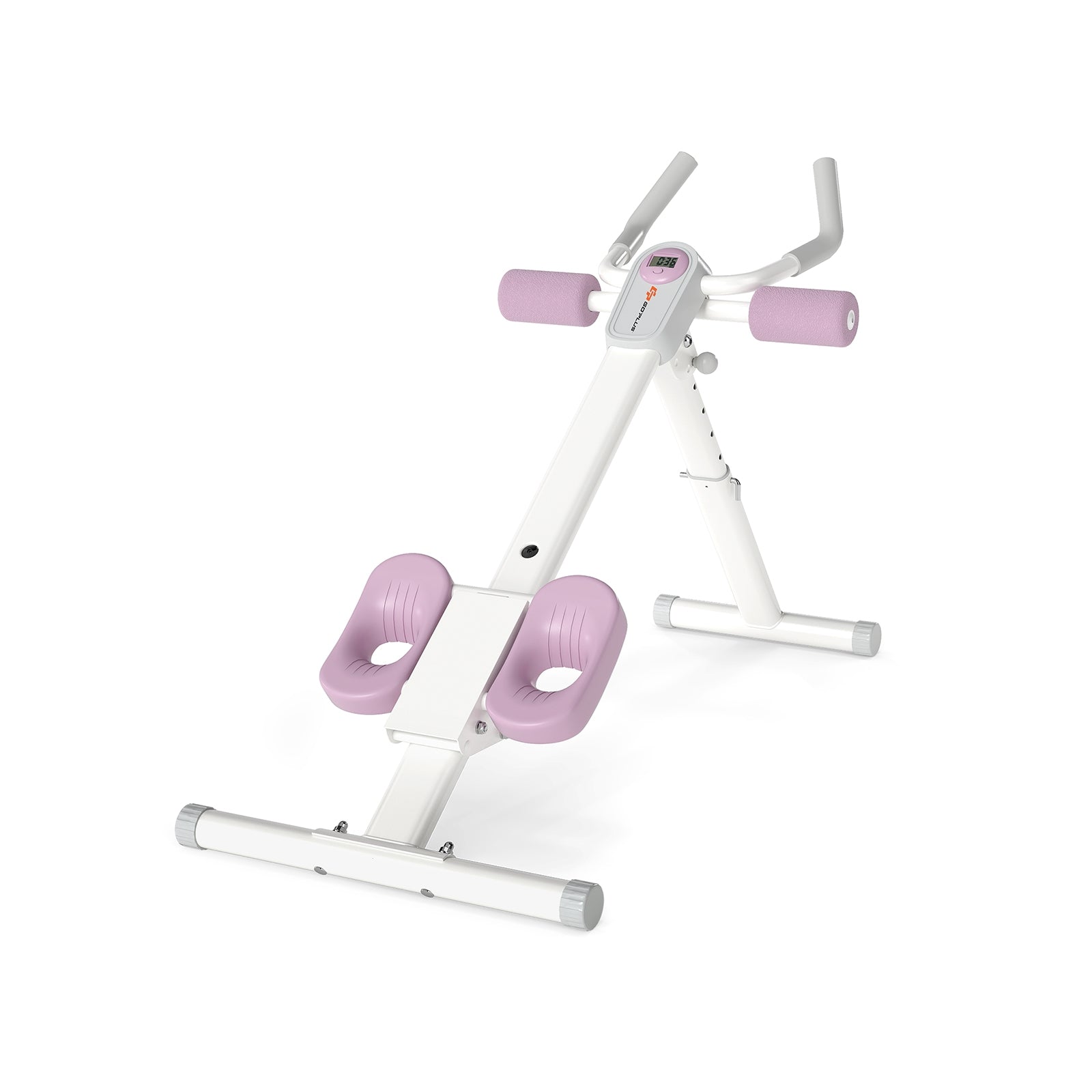 Adjustable Abdominal Trainer Ab Workout Machine Foldable Ab Cruncher, White Rowing Machines at Gallery Canada