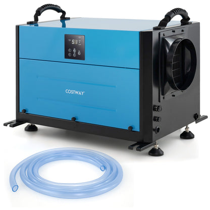 192 Pint Crawl Space Dehumidifier, 3 Modes, 24H Timer, Blue Dehumidifiers Blue at Gallery Canada
