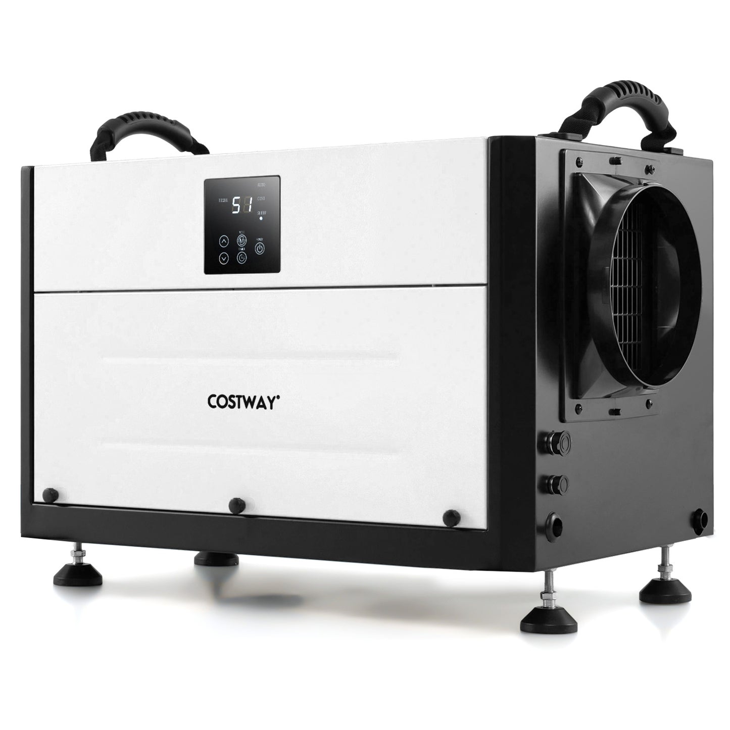 192 Pint Crawl Space Dehumidifier with 3 Modes and 24H Timer, White Dehumidifiers at Gallery Canada
