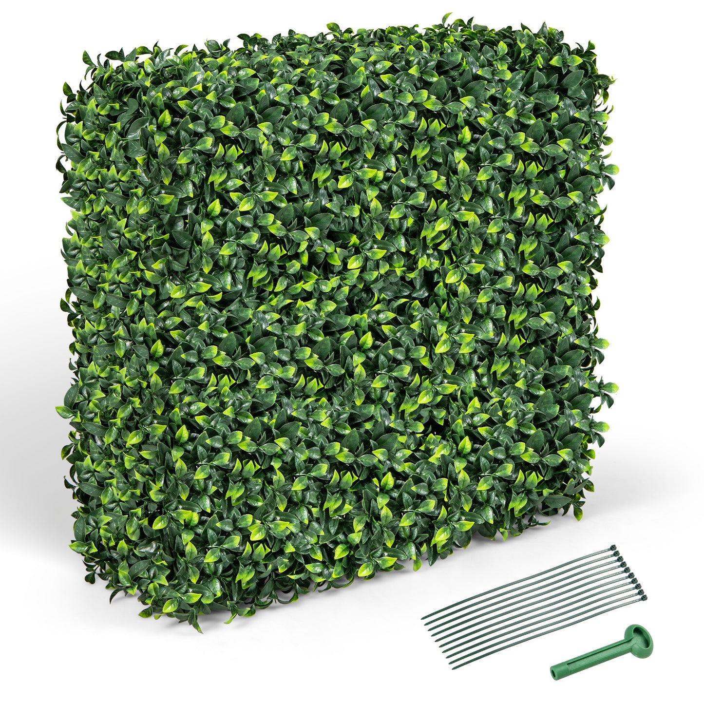 Faux Greenery Room Divider, Privacy Screen, Hedge Wall-M, Green Decorative Fencing & Flooring at Gallery Canada