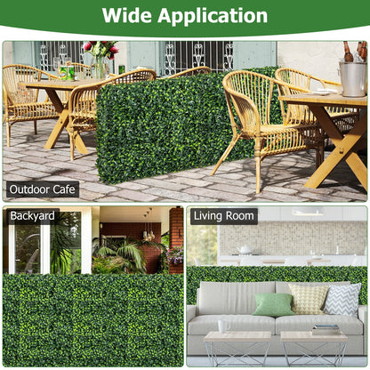 Faux Greenery Room Divider Decorative Privacy Screen Fence Hedge Wall-M, Green Decorative Fencing & Flooring at Gallery Canada