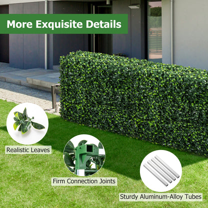 Faux Greenery Room Divider Decorative Privacy Screen Fence Hedge Wall-M, Green Decorative Fencing & Flooring at Gallery Canada