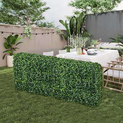 Faux Greenery Room Divider Decorative Privacy Screen Fence Hedge Wall-M, Green Decorative Fencing & Flooring at Gallery Canada