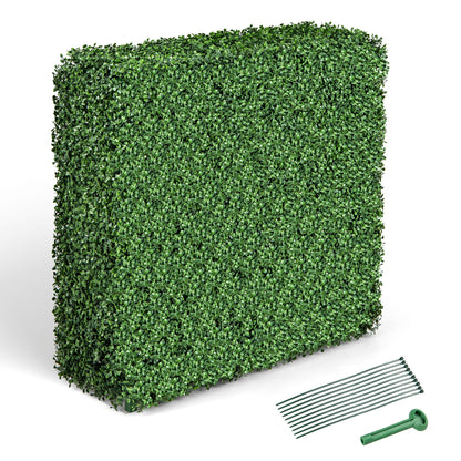 Faux Greenery Room Divider, Privacy Screen, Hedge Wall-S, Green
