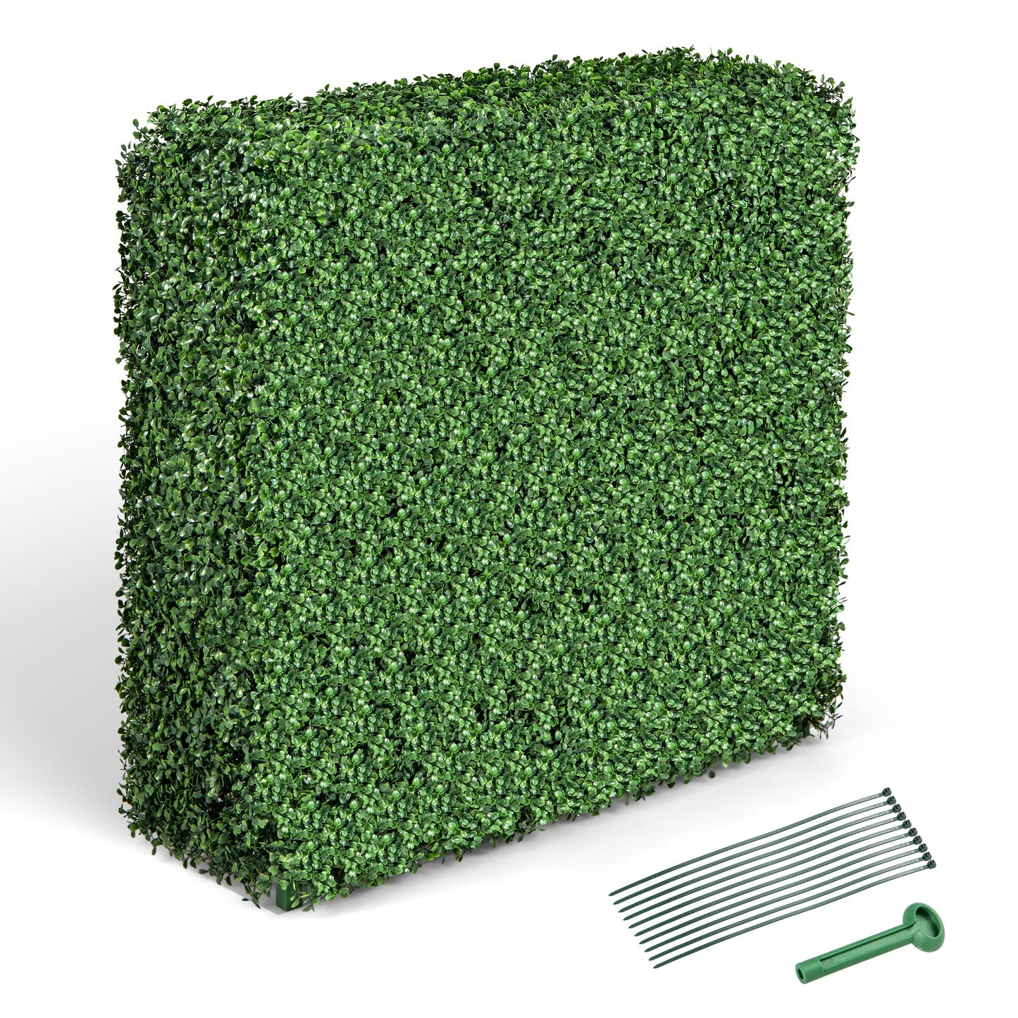 Faux Greenery Room Divider, Privacy Screen, Hedge Wall-S, Green Decorative Fencing & Flooring at Gallery Canada