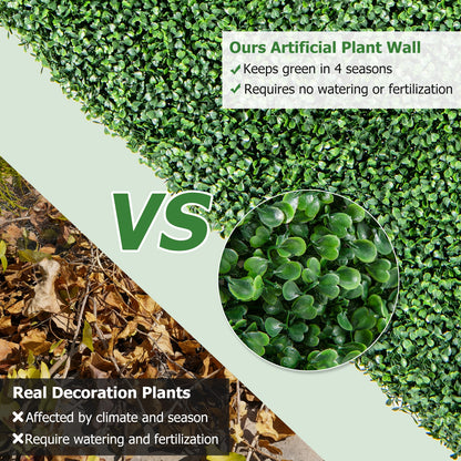 Faux Greenery Room Divider Decorative Privacy Screen Fence Hedge Wall-S, Green Decorative Fencing & Flooring at Gallery Canada