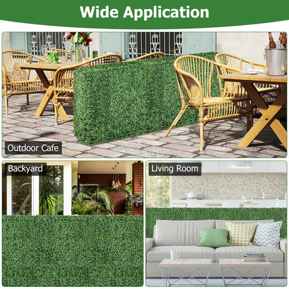 Faux Greenery Room Divider Decorative Privacy Screen Fence Hedge Wall-S, Green Decorative Fencing & Flooring at Gallery Canada