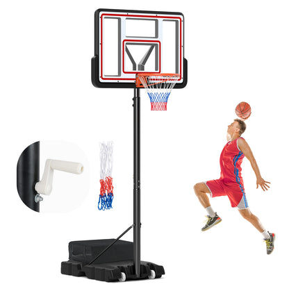 Portable Basketball Hoop Adjustable Basketball Goal System Sport Equipments at Gallery Canada