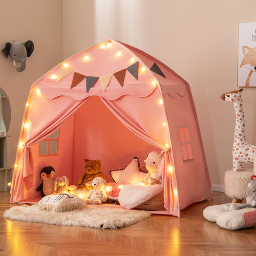 Kids Play Tent Bed Tent, Extra Large, Pink