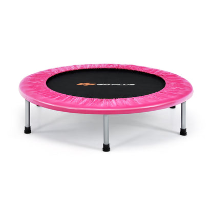 36 Inch Mini Folding Trampoline Portable Recreational Fitness Rebounder, Pink Trampolines at Gallery Canada