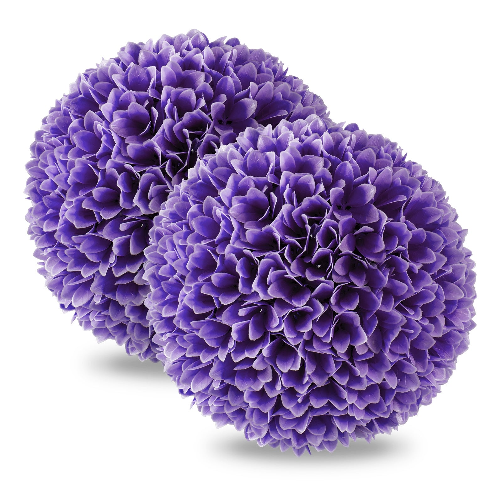 Artificial Plant Topiary Balls, Faux Boxwood, Purple Faux Plants at Gallery Canada