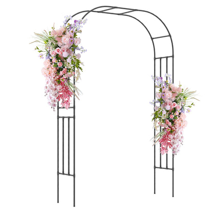 Metal Garden Arch Trellis For Climbing Plants, Black Plant Supports Black at Gallery Canada