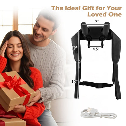 Neck Shoulder Massager with 2 Heat Levels for Pain Relief, Black Spa & Salon at Gallery Canada