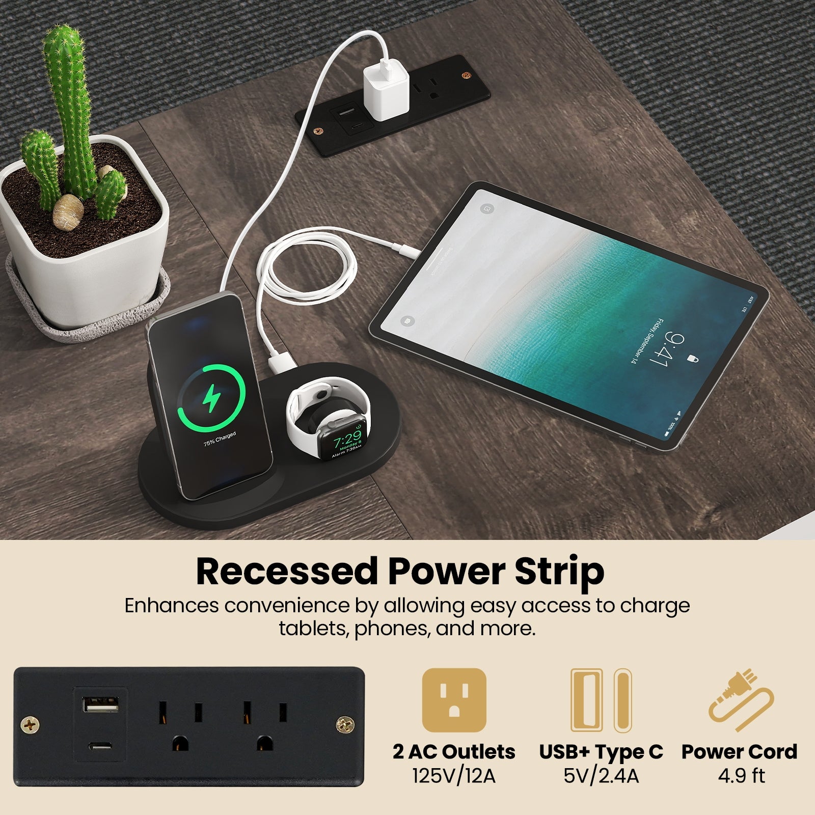 L-shaped 47 Inch Reversible Corner Desk with Adjustable Storage Shelves, Gray L-Shaped Desks at Gallery Canada