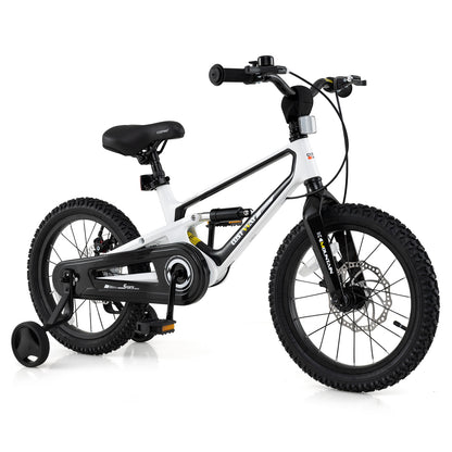 16 Inch Kids Bike, Magnesium Alloy, Adjustable, Aged 4-7, White Kids Bike White at Gallery Canada