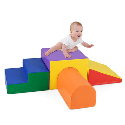 Infant Foam Block Play Set, Orange Climbers & Slides at Gallery Canada