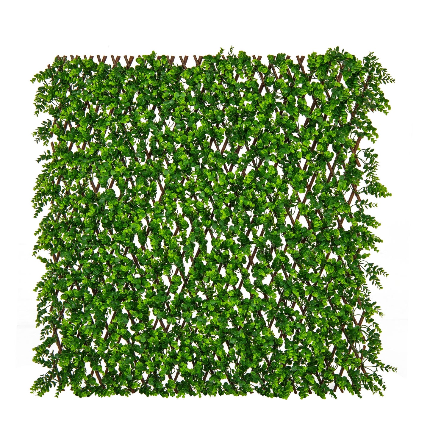 Expandable Fence Privacy Screen, Sun-Protective Artificial Hedge, Green Faux Plants at Gallery Canada