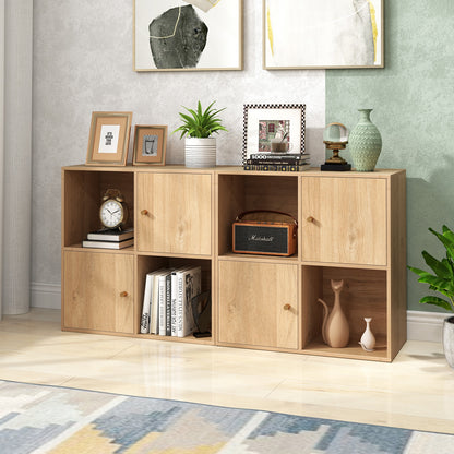 4-Cube Bookcase, 3-Tier Bookshelf, Natural Bookcases at Gallery Canada