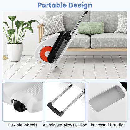 Under Desk Elliptical Machine with Display Monitor for Home Office, White Elliptical Trainers at Gallery Canada