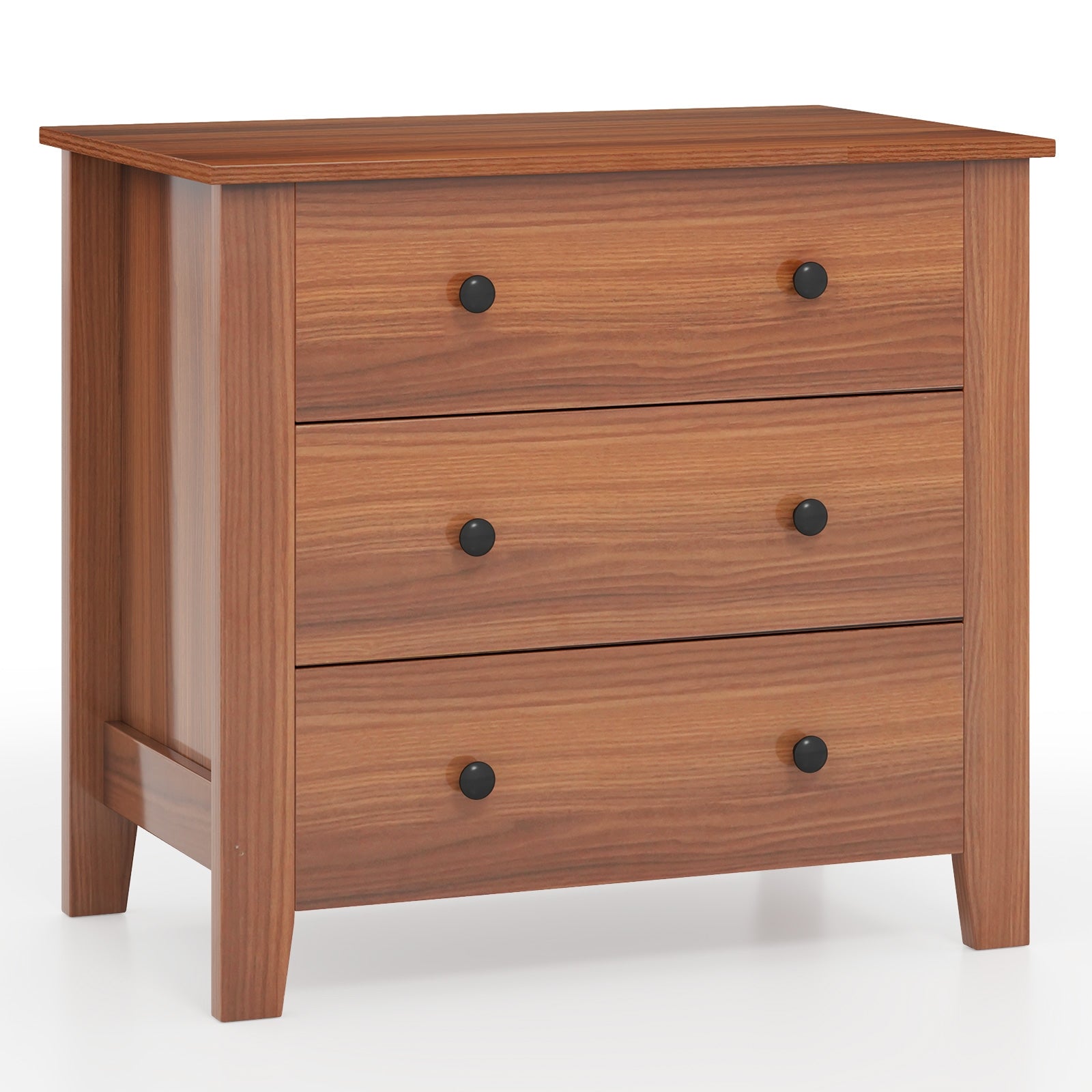 3 Drawer Dresser Chest, Walnut Cabinets & Chests at Gallery Canada