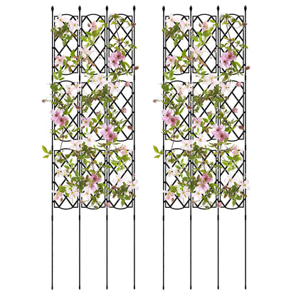 3-Pack Outdoor Plant Support Frame for Raised Garden Bed, Black Raised Garden Beds at Gallery Canada