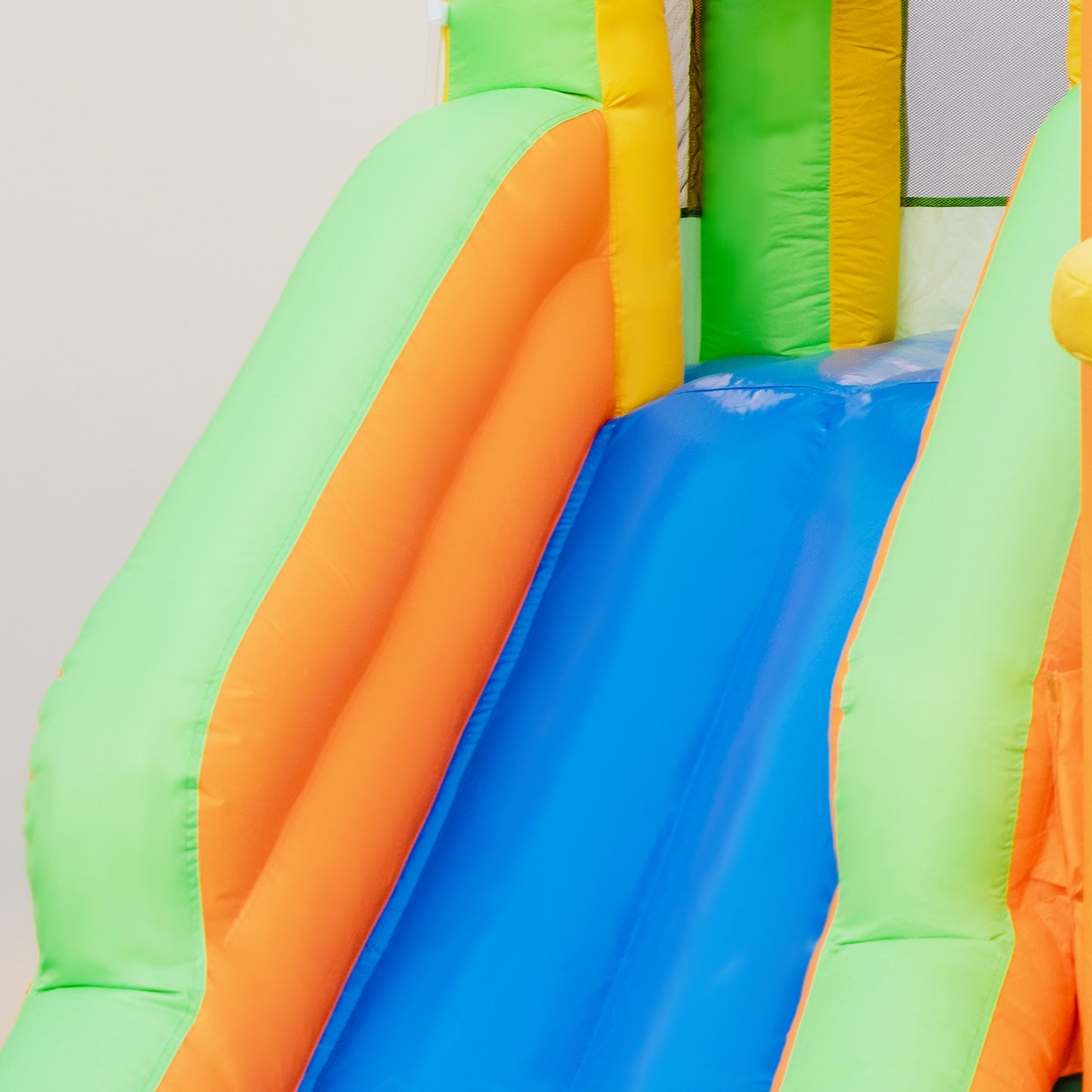 Kids Inflatable Water Slide with Soccer Gate and 750W Blower, Multicolor Bounce House at Gallery Canada
