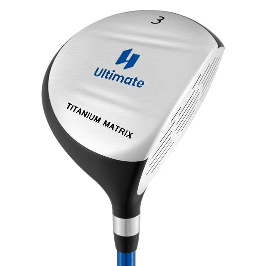 38 Inch Junior Fairway Wood Golf Club, 165CC, Fiberglass Shaft, Blue Golf Blue at Gallery Canada