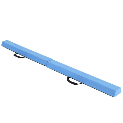 7 FT Folding Balance Beam, Removable Suede Cover, Non-Slip Bottom, Navy Baby Gyms & Playmats at Gallery Canada