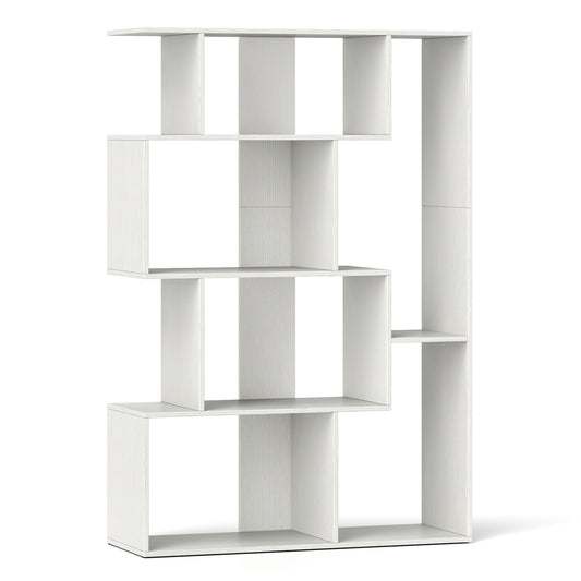 47 Inch 6-Cube Open-back Geometric Bookshelf for Bedroom Living Room, White Bookcases White at Gallery Canada