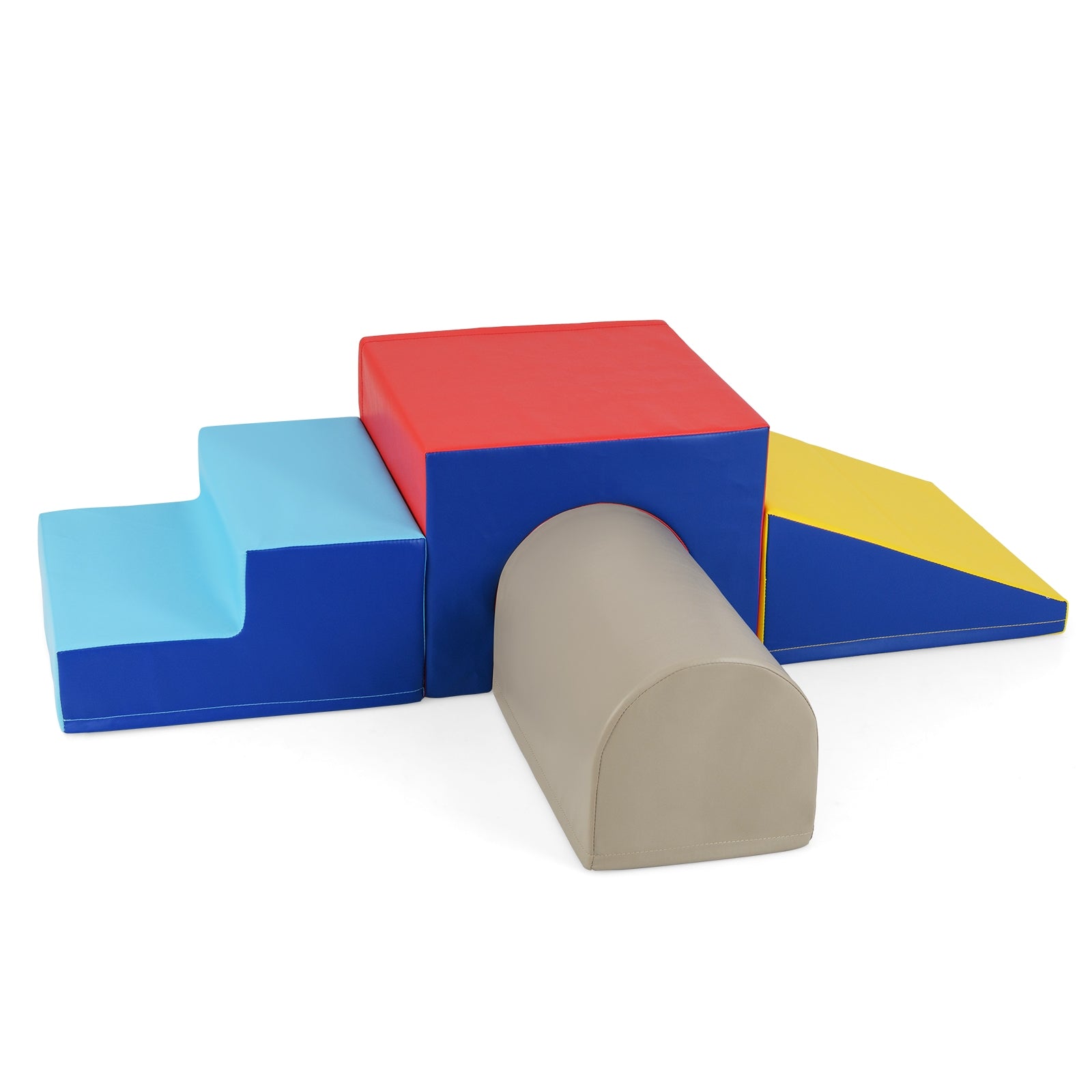Climb and Crawl Foam Block Play Set for Infant Baby, Yellow Climbers & Slides at Gallery Canada