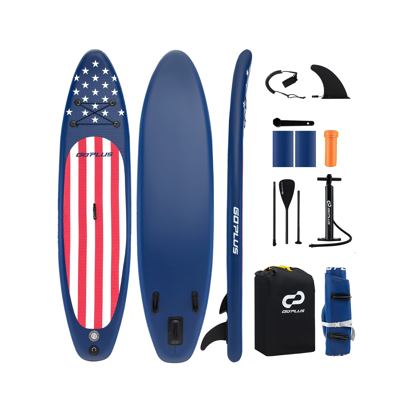 Inflatable Paddle Board, Removable Fin, Backpack Surfing Options at Gallery Canada