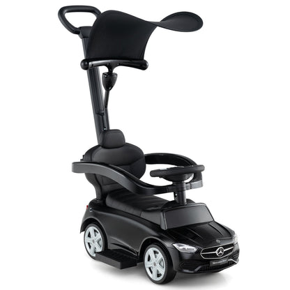 3-In-1 Ride On Push Car, Black Push & Pedal Ride On Toys at Gallery Canada