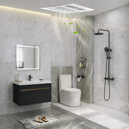 200 CFM Bathroom Exhaust Fan, Metal Housing, 6 Inches Duct, 200 Sq.Ft, White Ventilation Fans at Gallery Canada