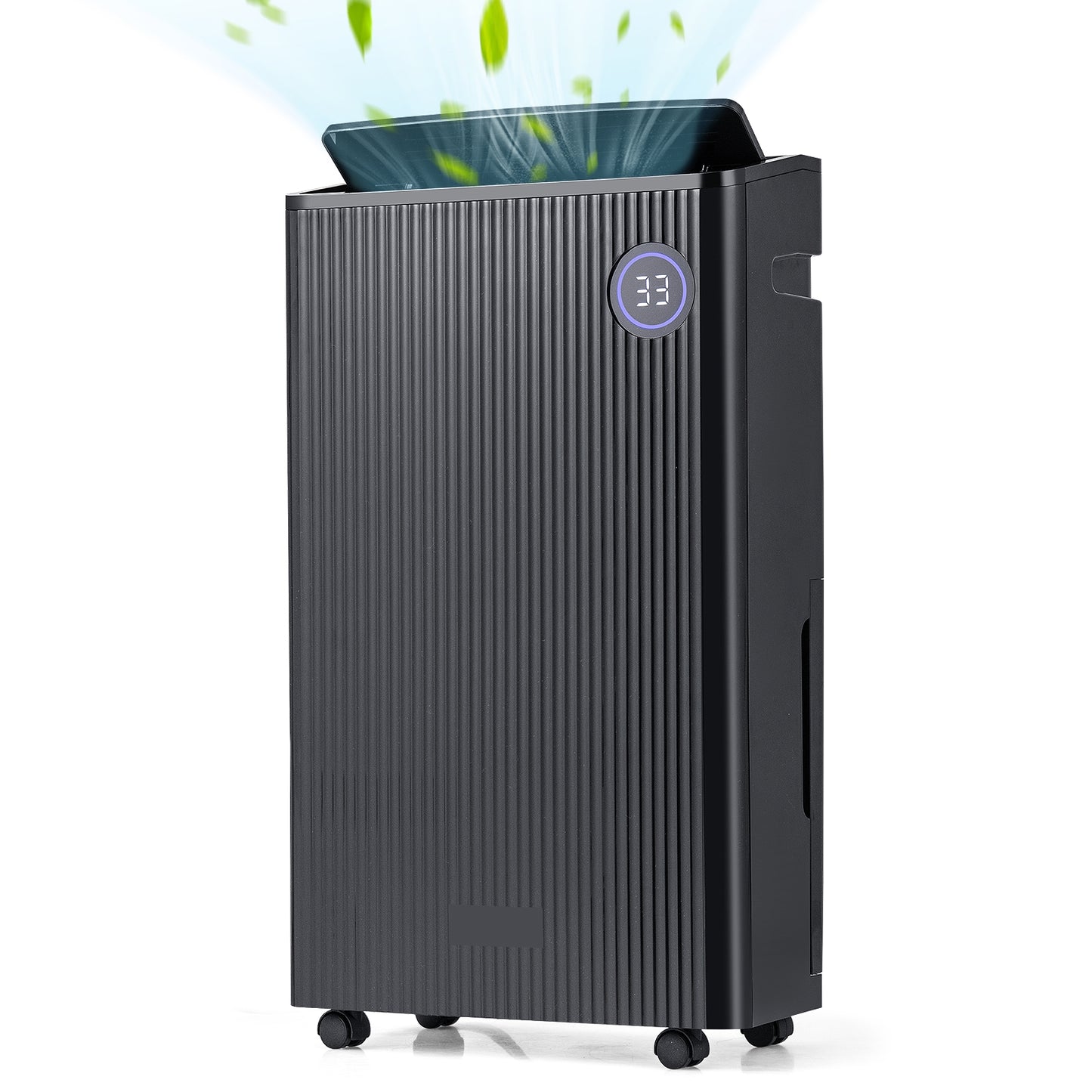 4500 Sq. Ft 57 Pint Quiet Dehumidifier for Basement with 4 Modes, Black Dehumidifiers at Gallery Canada